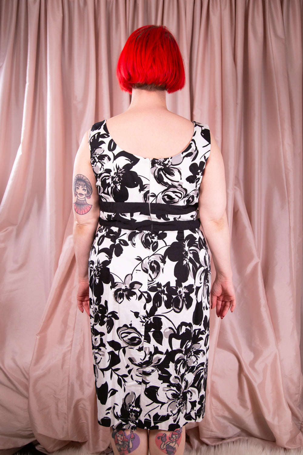Jolibel - Black & White Floral Dress