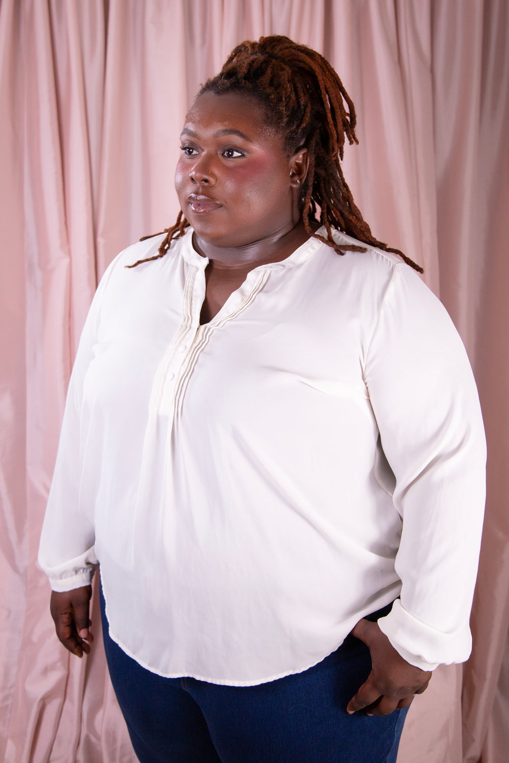 Torrid - White Dress Shirt