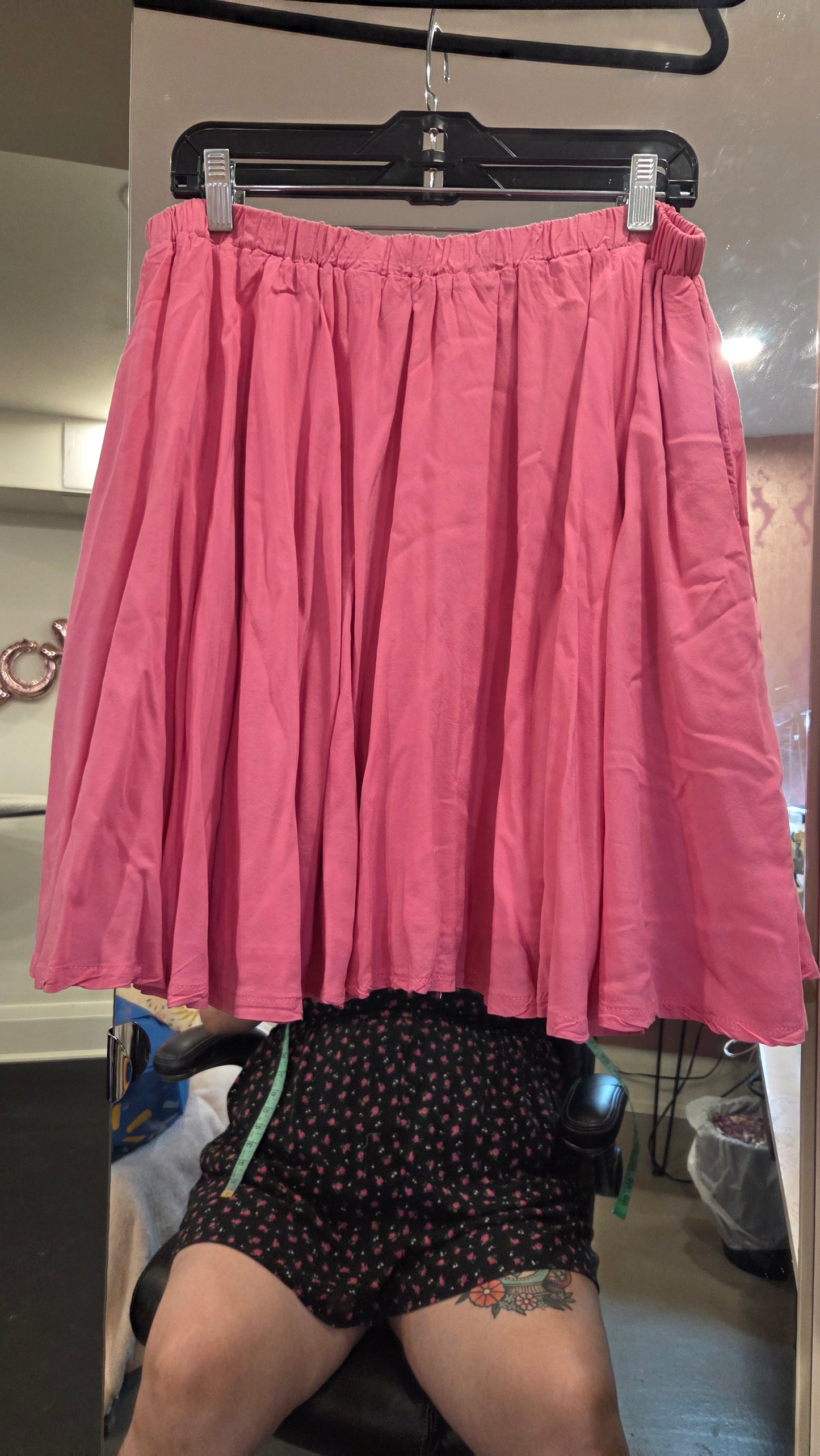Dolly's Closet - Pink Gathered Skirt
