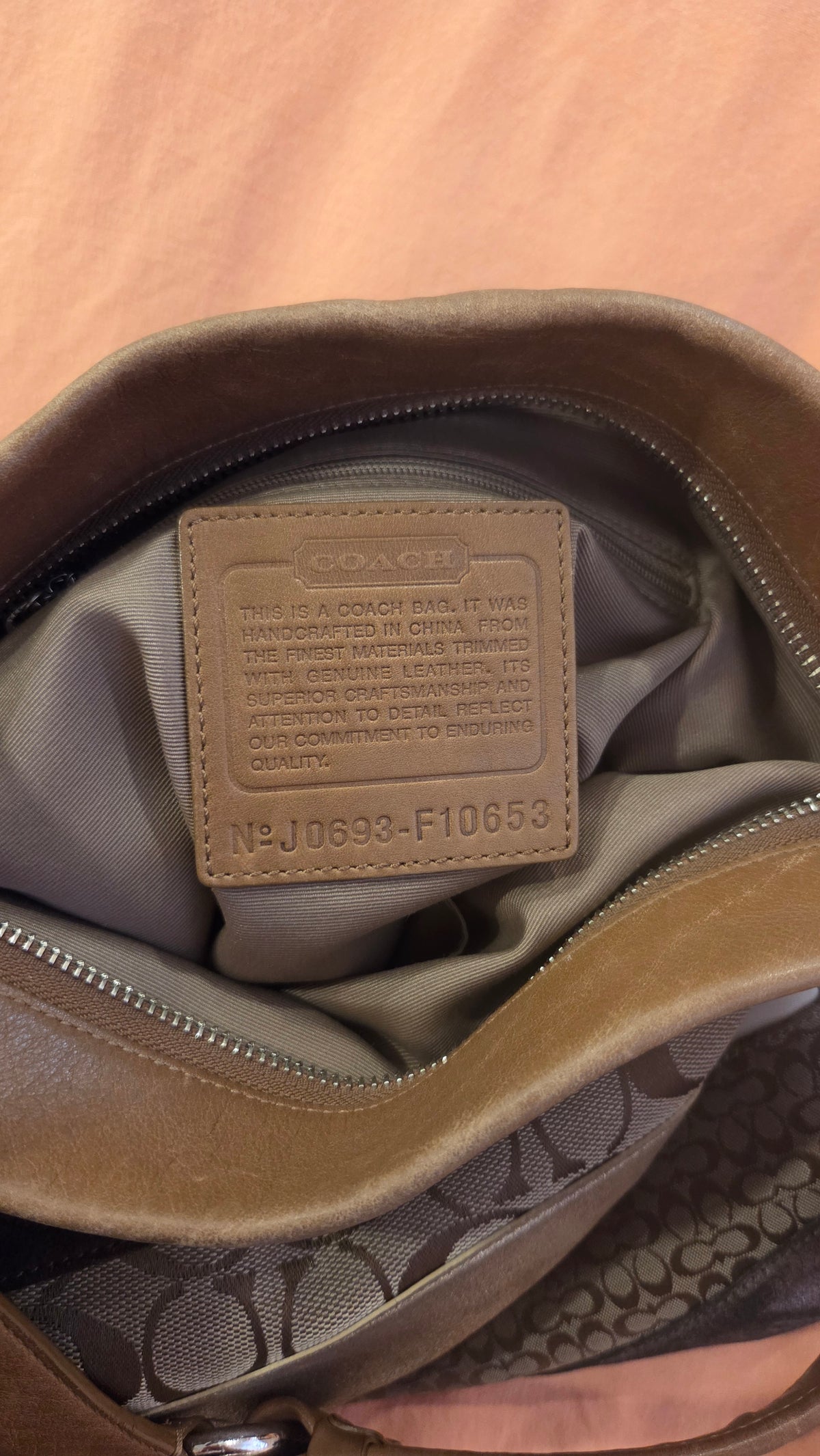 Coach - Wave Patchwork Leather/Suede Shoulder Bag