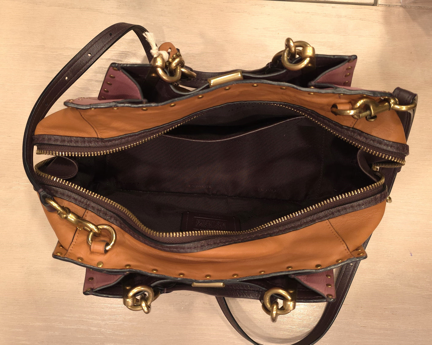 Coach Multicolour Dreamer Leather Satchel