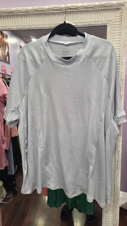 FAT LORD - Rib Knit T-Shirt